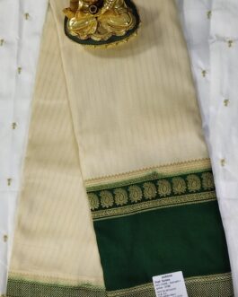 CRAPE VISCOSE SAREE BIG BORDER