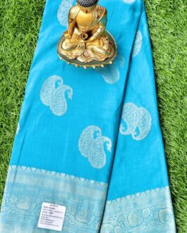 SEMI MYSORE SILK WITH VISCOSE SAREE