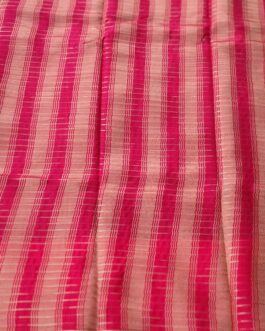 VISCOSE STRIPES ZARI WORK SAREE WITH DESIGNER BLOUSE