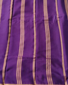SEMI MYSORE SILK SAREE BIG BORDER