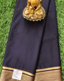 SEMI MYSORE SILK SAREE BIG BORDER