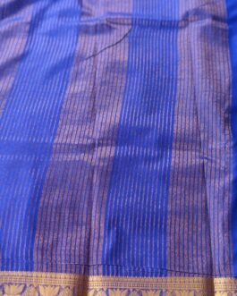 SEMI MYSORE SILK SAREE BIG BORDER