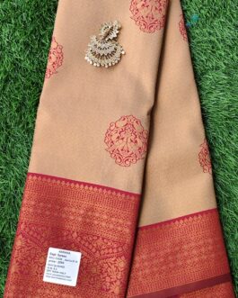 BANARASI SILK SAREE PEACOCK BUTTA WITH RICH BORDER