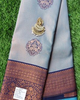 BANARASI SILK SAREE PEACOCK BUTTA WITH RICH BORDER