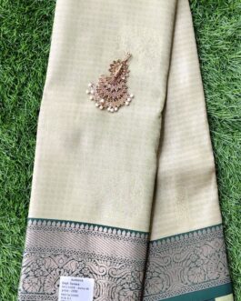BANARASI SILK SAREE BRIDAL DESIGN RICH BORDER