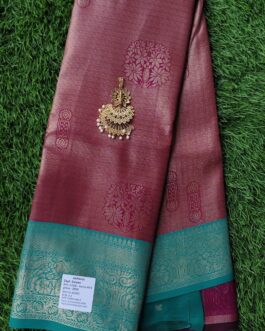 BANARASI SILK SAREE BRIDAL DESIGN RICH BORDER