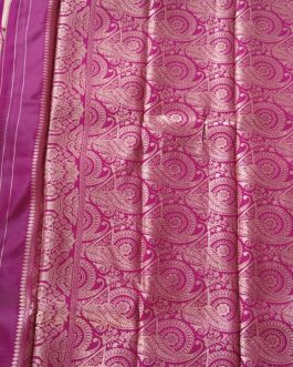 BANARASI SILK SAREE BRIDAL DESIGN RICH BORDER