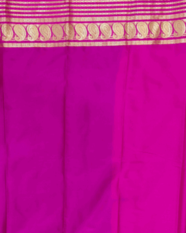 Semi mysore silk saree big border premium