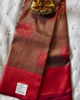 Banarasi silk saree butta design rich border