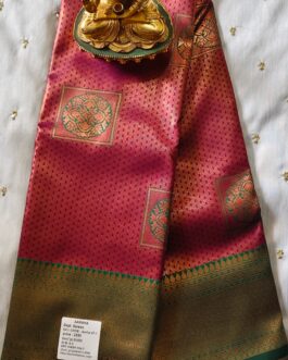 Banarasi silk saree butta design rich border