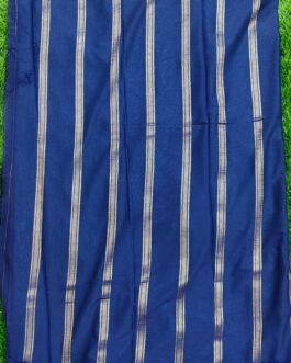 Semi mysore silk saree contrast border