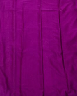Semi mysore silk saree unique border